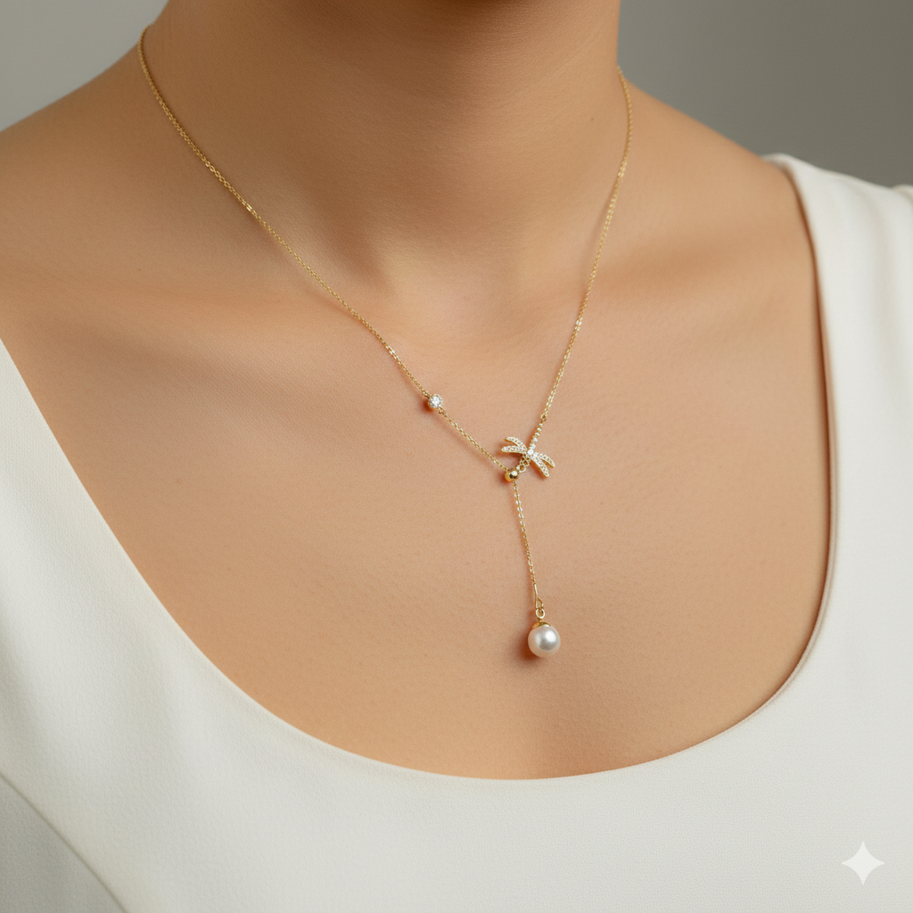 Xuping Chain Pendant Neckpiece