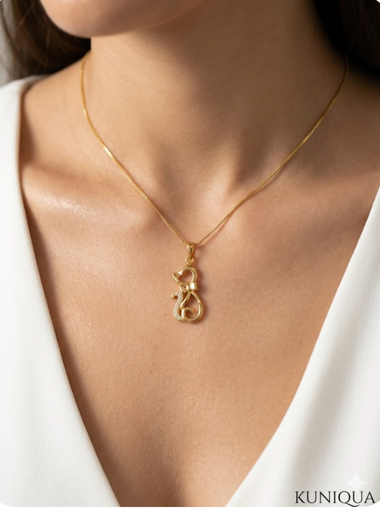 Xuping Chain Pendant Neckpiece