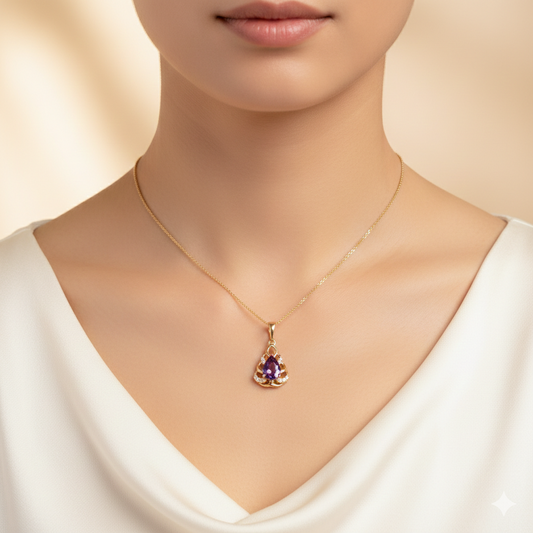 Xuping Chain Pendant Neckpiece