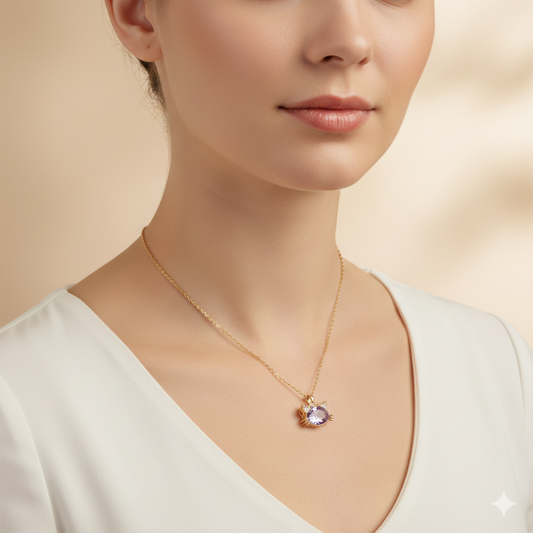 Xuping Chain Pendant Neckpiece