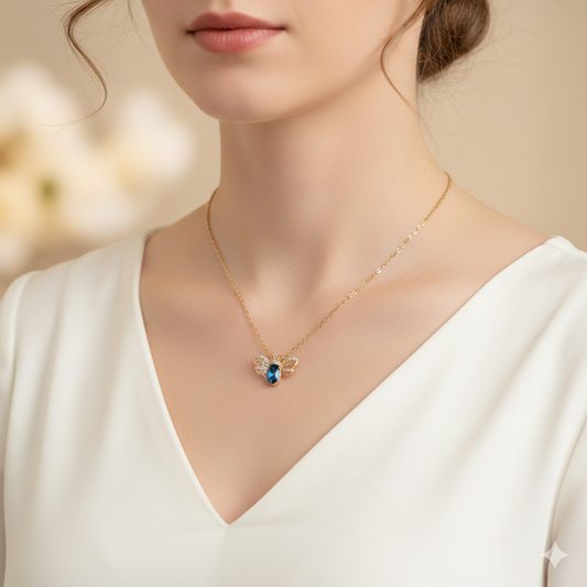 Xuping Chain Pendant Neckpiece