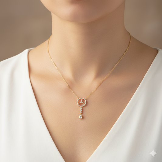 Xuping Chain Pendant Neckpiece