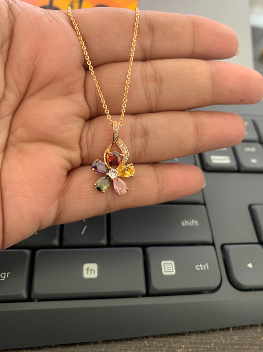 Xuping Chain Pendant Neckpiece