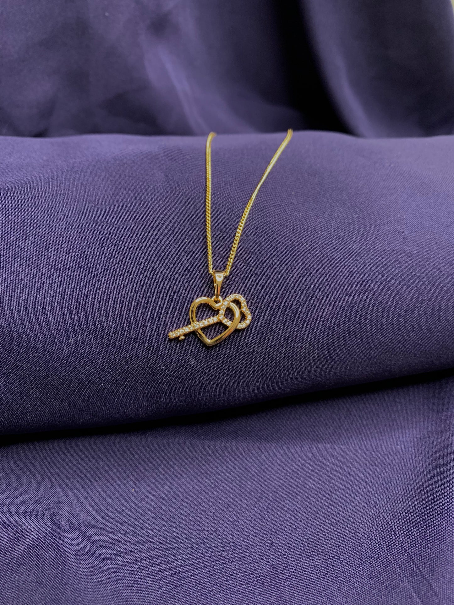 Xuping Chain Pendant Neckpiece