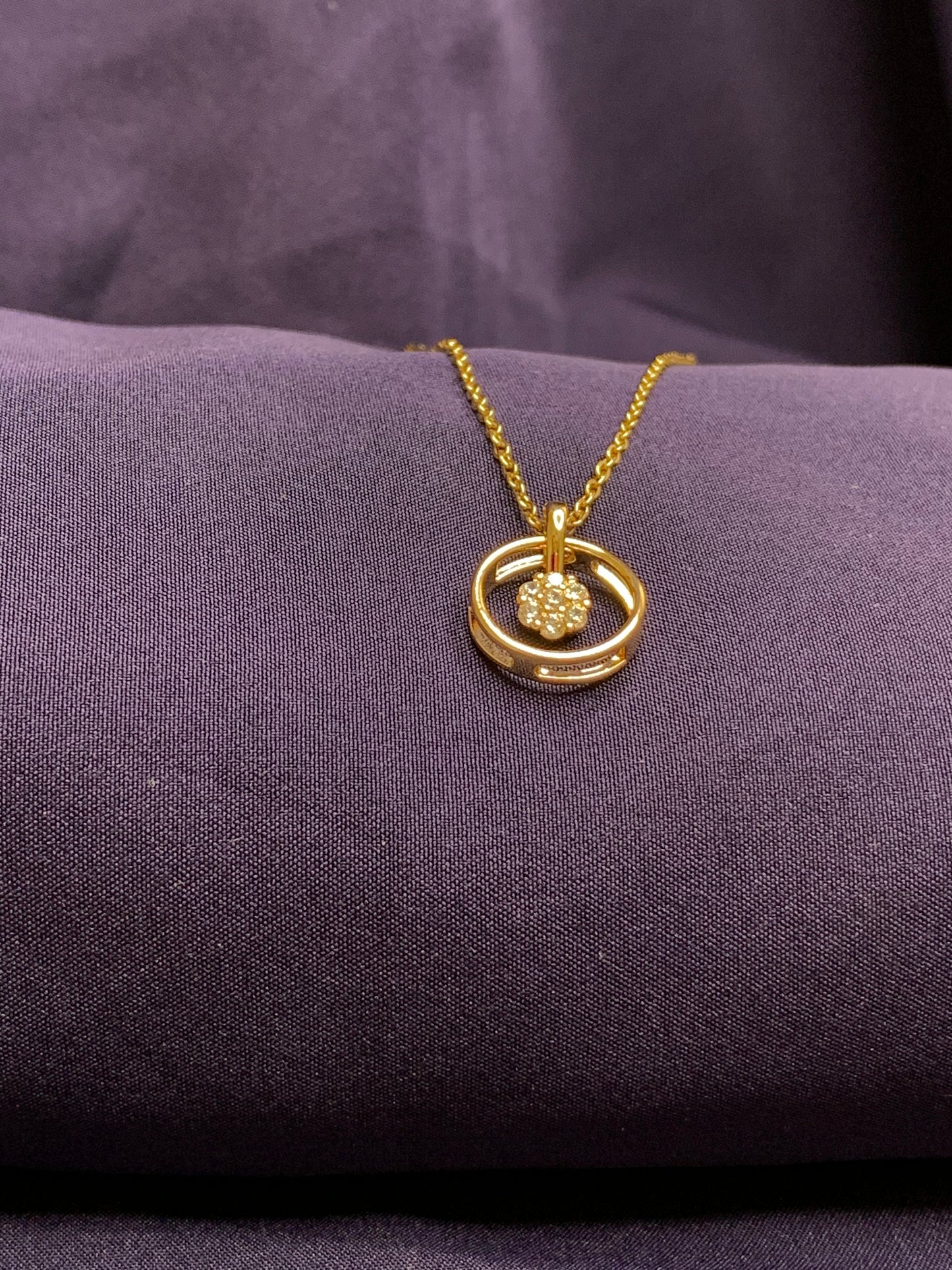 Xuping Chain Pendant Neckpiece