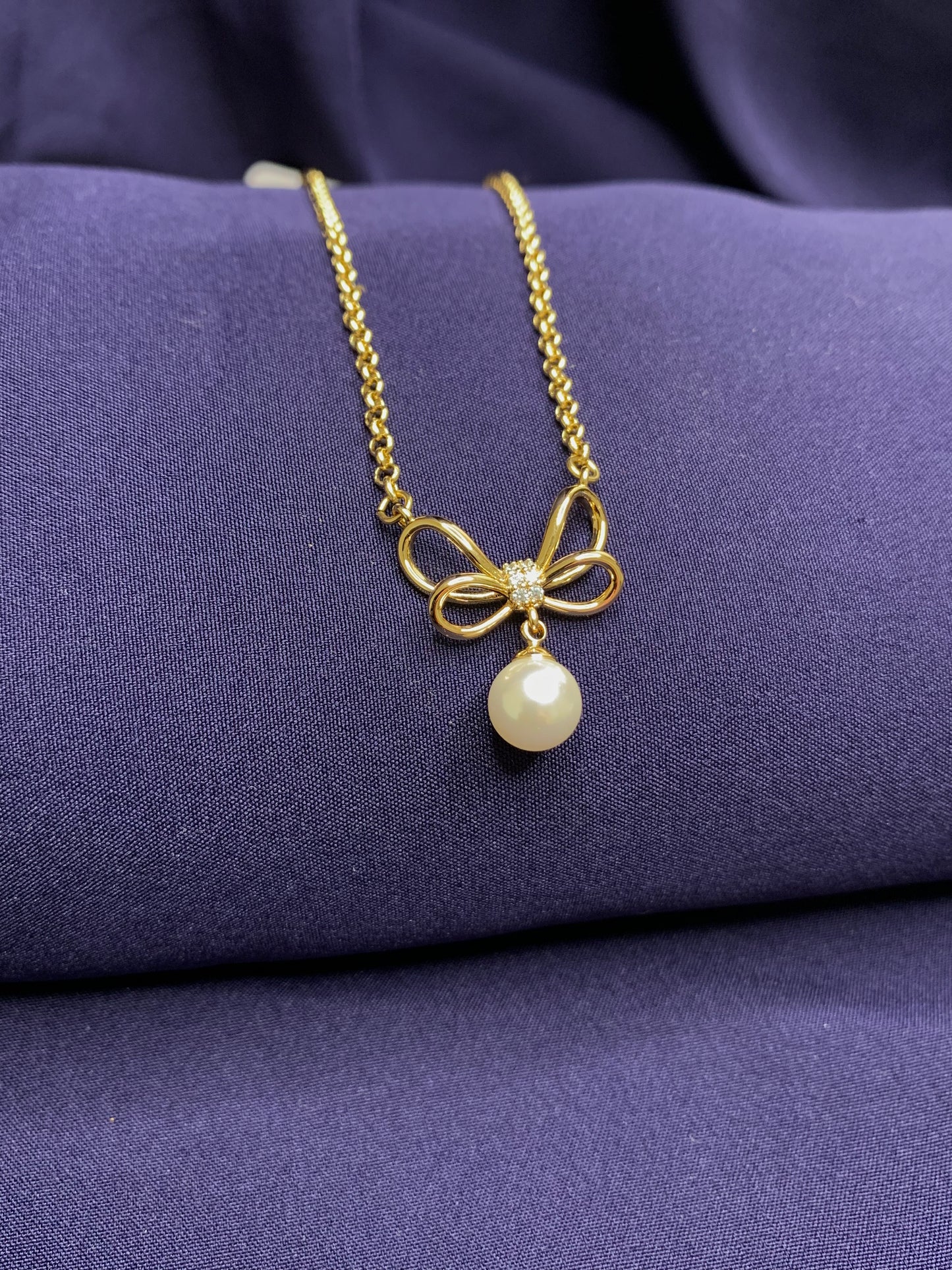 Xuping Chain Pendant Neckpiece