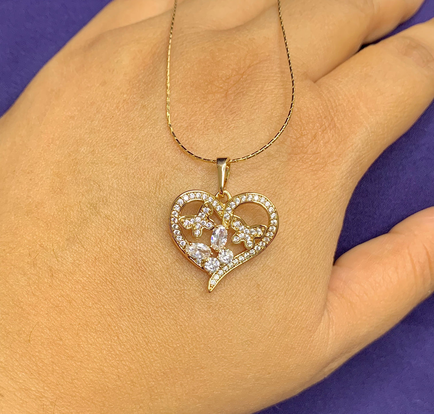 Xuping Chain Pendant Neckpiece