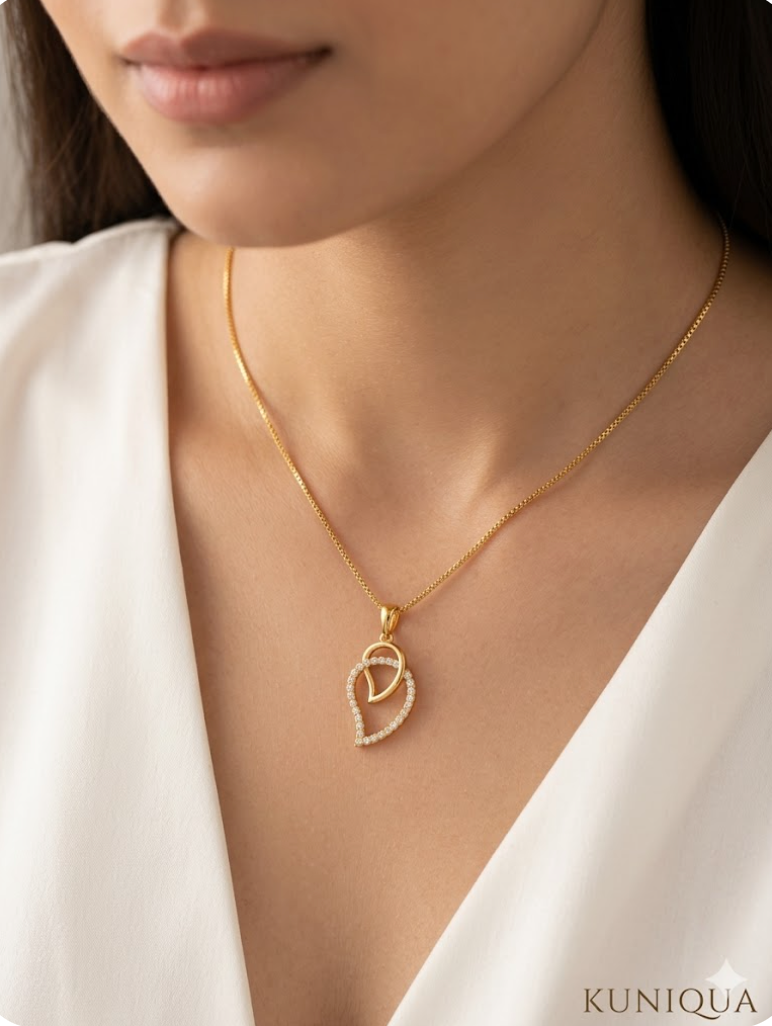 Xuping Chain Pendant Neckpiece
