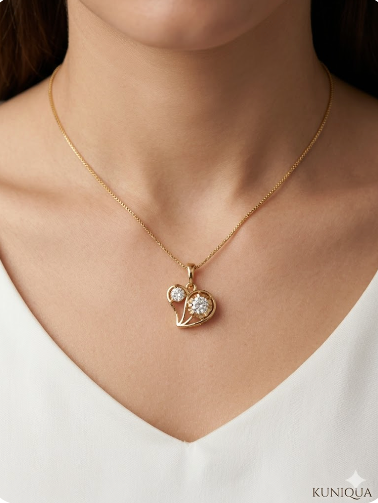 Xuping Chain Pendant Neckpiece