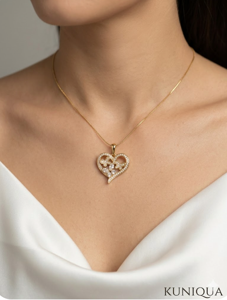Xuping Chain Pendant Neckpiece